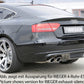 Rieger 00099886 Audi B8 B81 A5 Rear Diffuser for Original Tailpipe Left & RIght - Carbon-Look