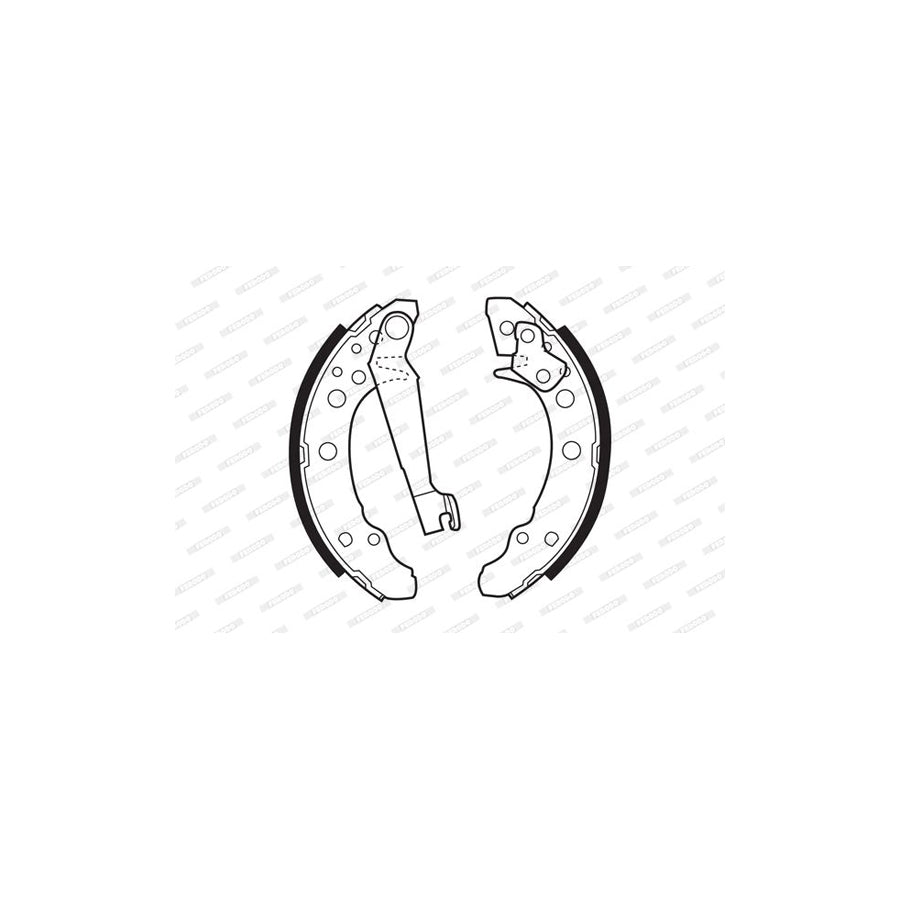 FERODO PREMIER FSB191 Brake Shoe Set