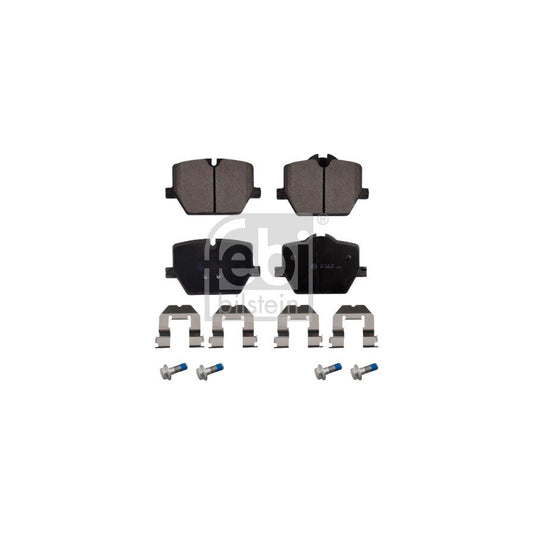 Febi Bilstein 173779 Brake Pad Set Rear Axle Prepared For Wear Indicator With Attachment Material