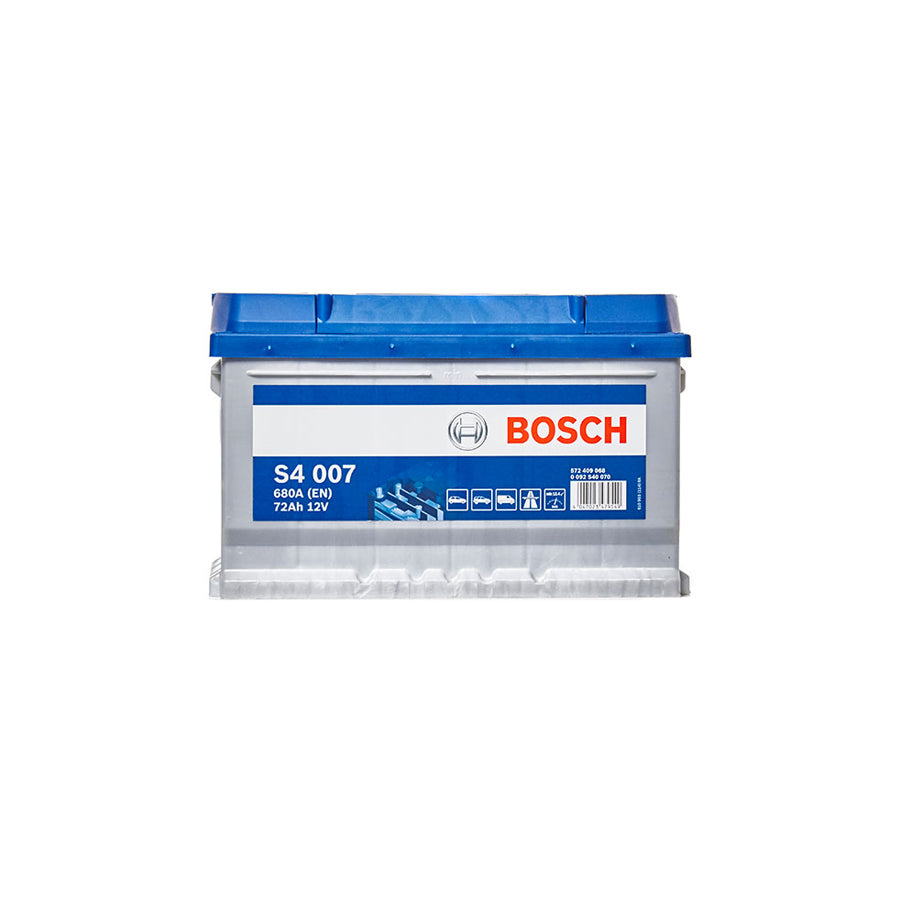 Bosch S4 Car Battery 100 (72Ah) 4 Year Guarantee S4007