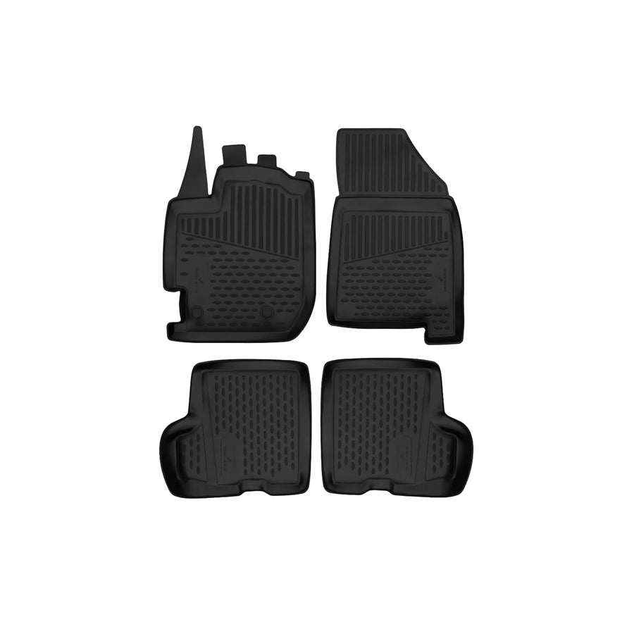 WALSER XTR 75087 Floor mat set Front and Rear