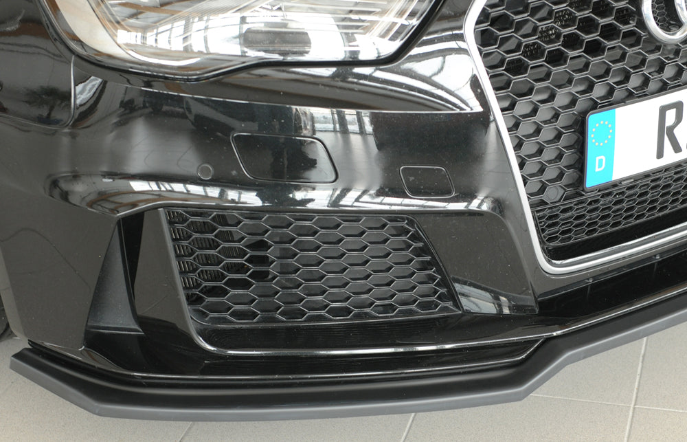 Rieger 00056828 Audi 8V RS3 Front Splitter -  Matte Black