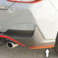 Rieger 00076008 Hyundai Right Rear Side Splitter (i30 N-Performance & i30 N)