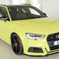 Rieger 00088169 Audi 8V Front Splitter (A3 & S3) - Glossy Black