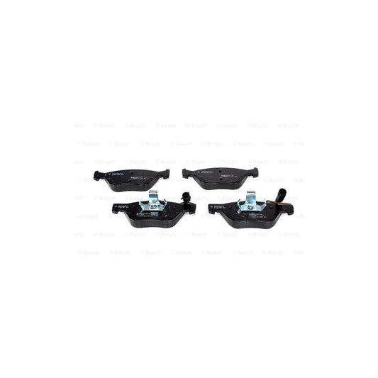 Bosch 0986424576 Brake Pad Set With Integrated Wear Sensor With Anti Squeak Plate With Piston Clip BP322