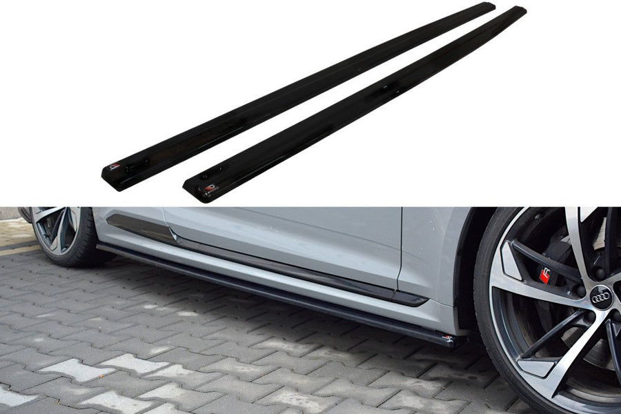 Maxton Design AU-RS5-2-SD1T Side Skirts Diffusers Audi RS5 F5 Coupe | Duco Car Parts UK Car Parts