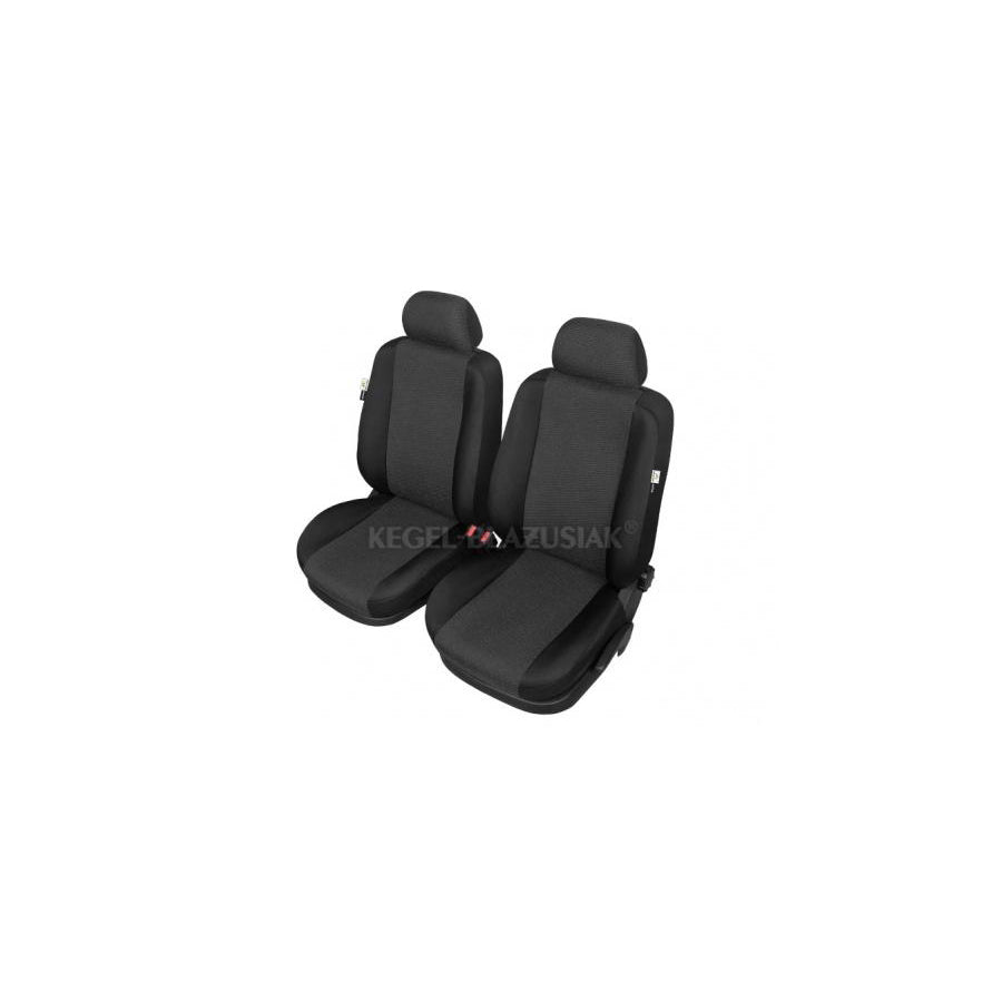 KEGEL 5-1252-217-4015 Car seat cover Black, Polyester, Front