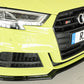 Rieger 00088169 Audi 8V Front Splitter (A3 & S3) - Glossy Black