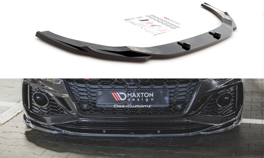 Maxton Design AU-RS5-2F-FD3T Front Splitter V.3 Audi RS5 F5 (Facelift) | Duco Car Parts UK Car Parts