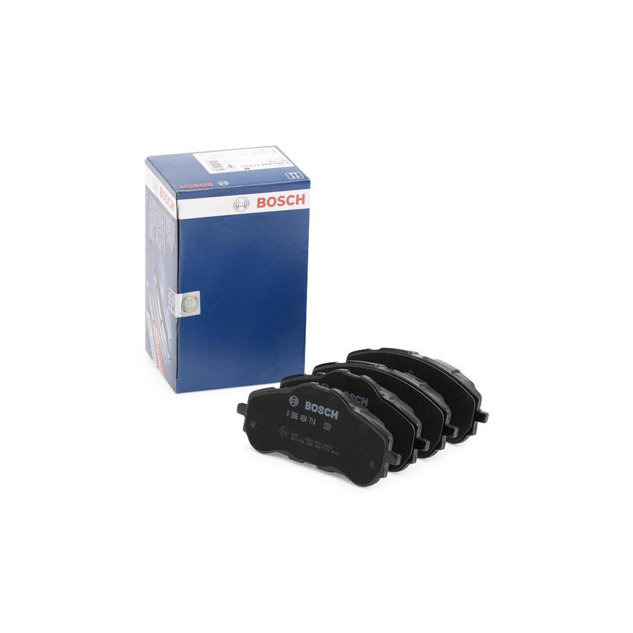 Bosch 0986494714 Brake Pad Set With Anti Squeak Plate With Mounting Manual BP1709