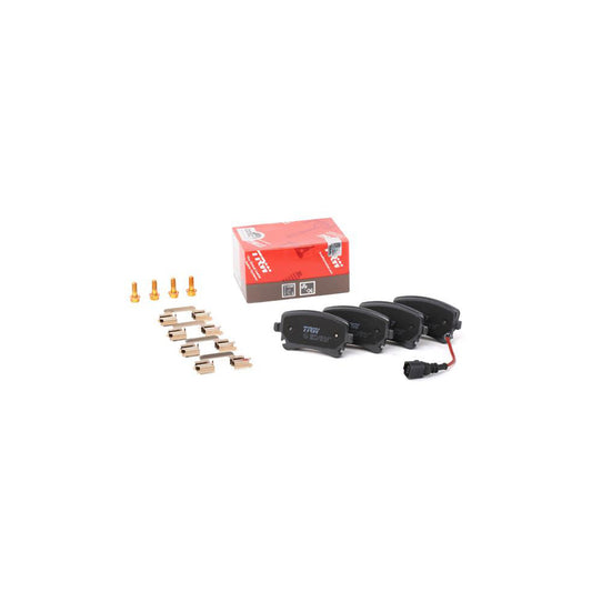 TRW Cotec Gdb1557 Brake Pad Set Incl Wear Warning Contact With Brake Caliper Screws With Accessories