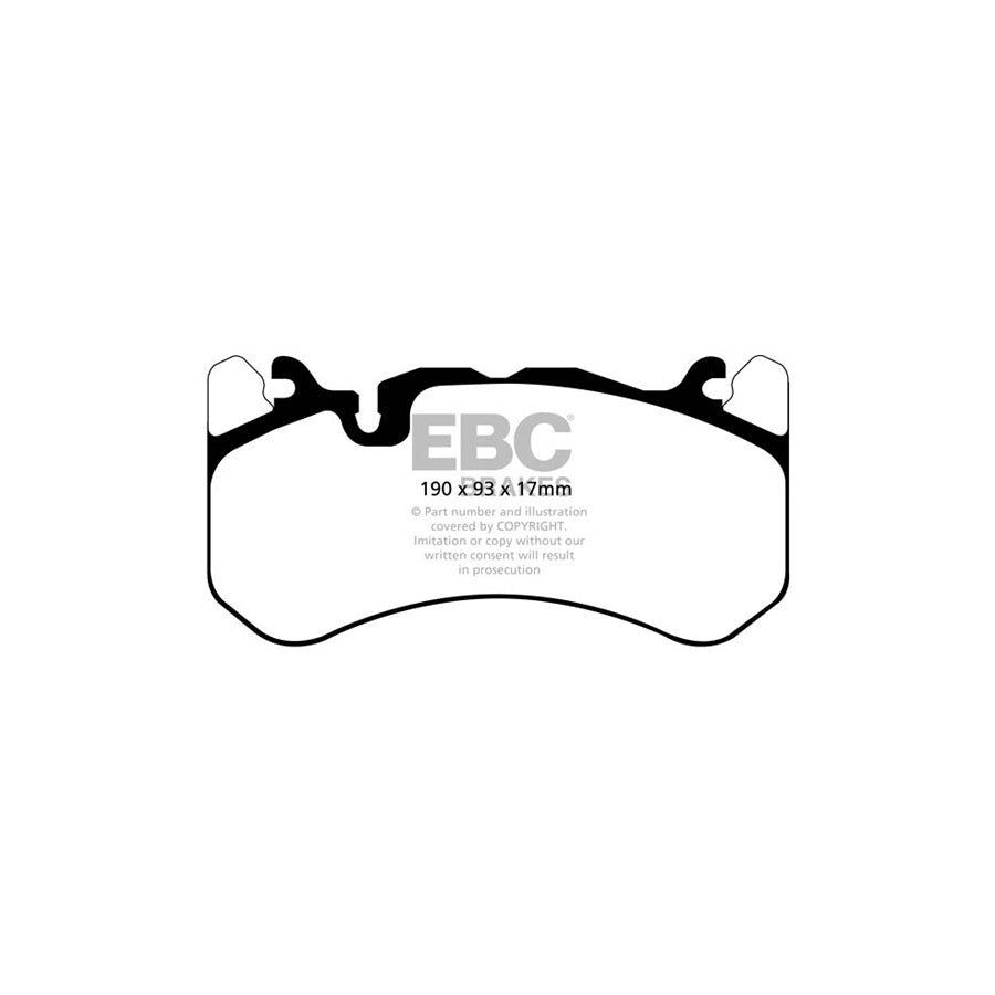 EBC PLK2003 Audi RS6 Yellowstuff Pads and Brake Line Performance Pack - TRW Caliper 2 | Duco Car Parts UK Car Parts