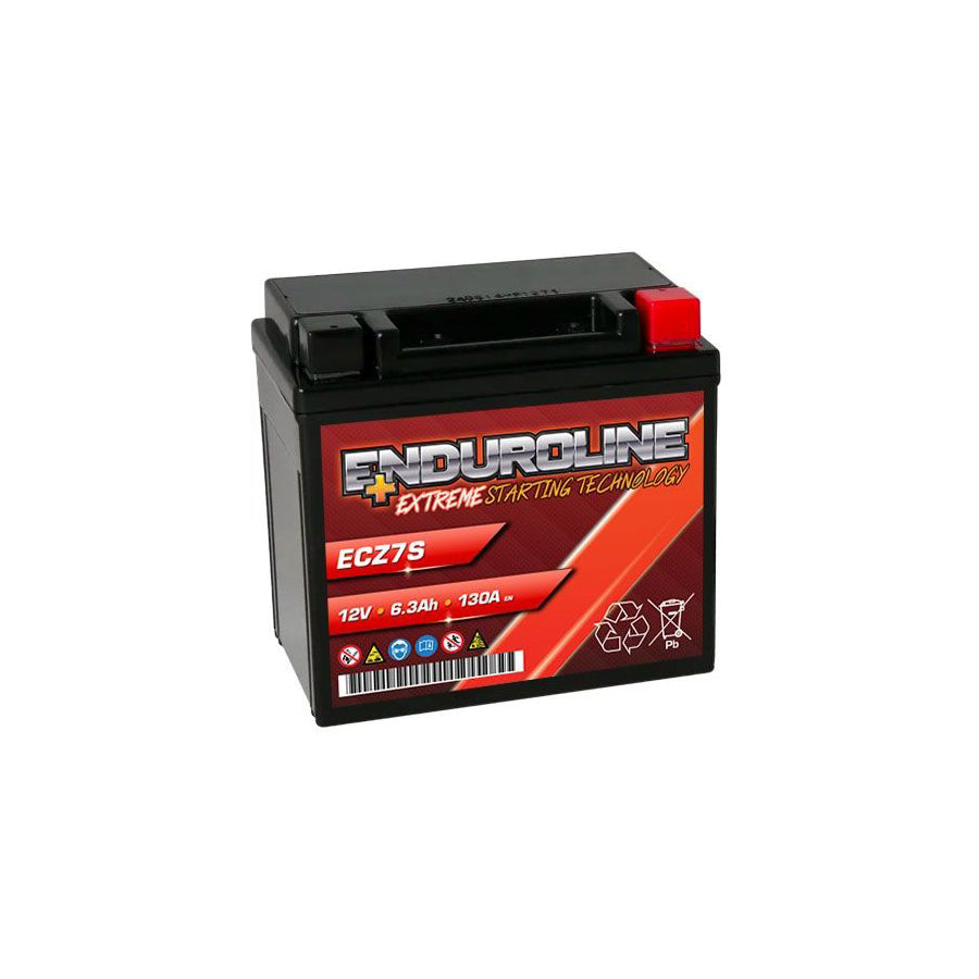 Enduroline ECZ7S AGM Motorcycle Battery 6.3Ah