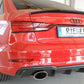 Rieger 00056827 Audi 8V Rear Diffuser for Sport Tailpipe Left & Right (A3 & S3) -  Matte Black