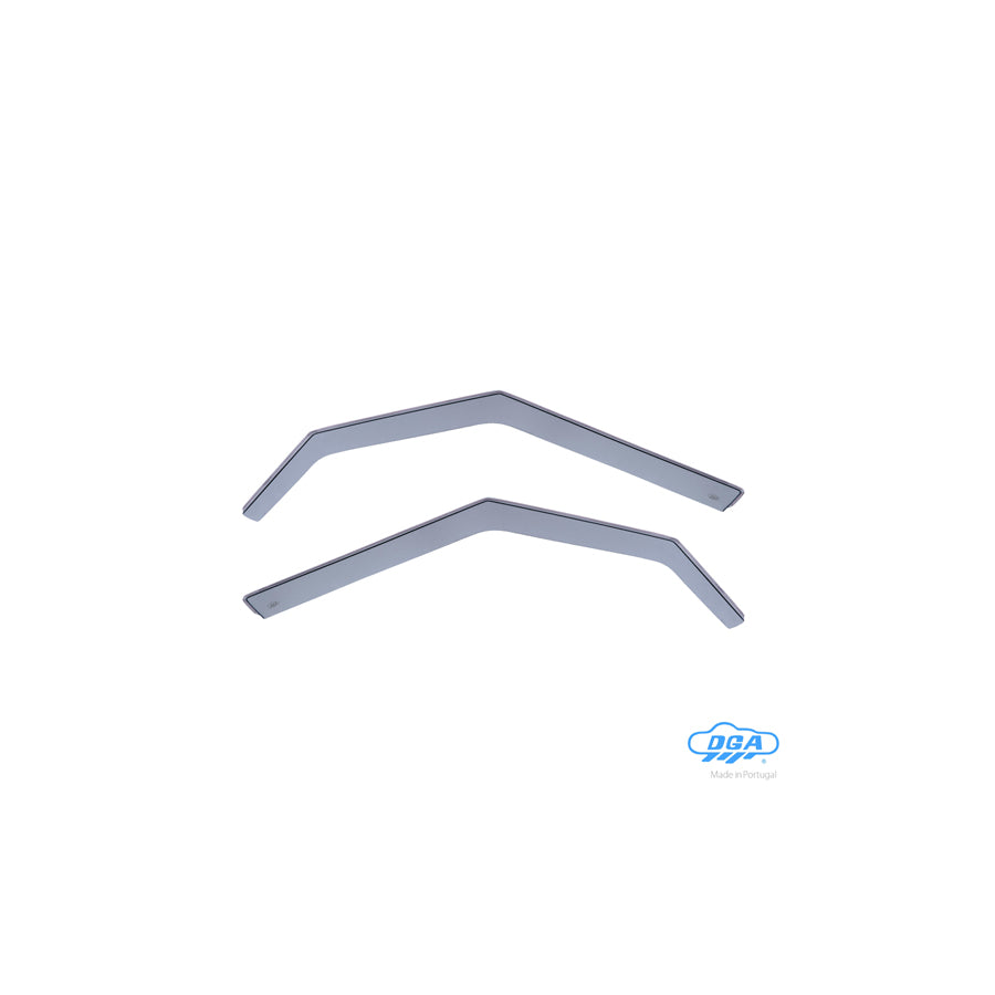 DGA 22109 Wind deflectors for SKODA Yeti (5L) Arrow direction, Front, inner