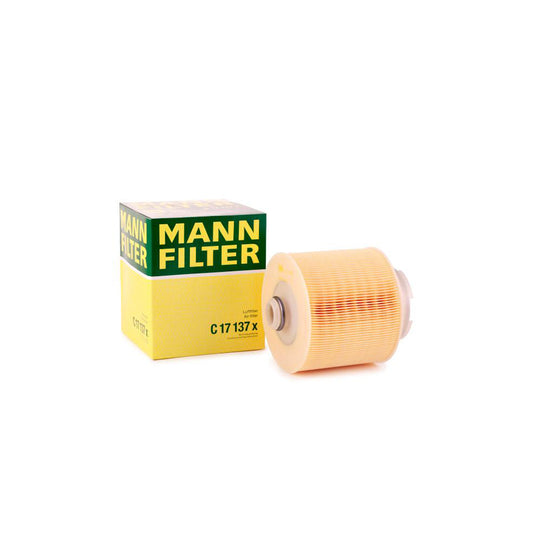 MANN-FILTER C 17 137 x Air Filter for AUDI A6 Filter Insert, with seal