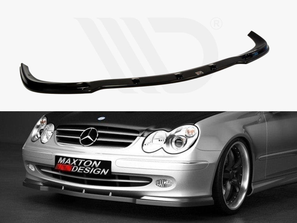 Maxton Design ME-CLK-209-FD1T Front Splitter Mercedes CLK W209 | Duco Car Parts UK Car Parts