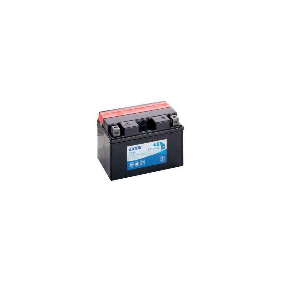 Exide ET12A-BS 12V Motorcycle Battery YT12A-BS | Duco Car Parts UK Car Parts