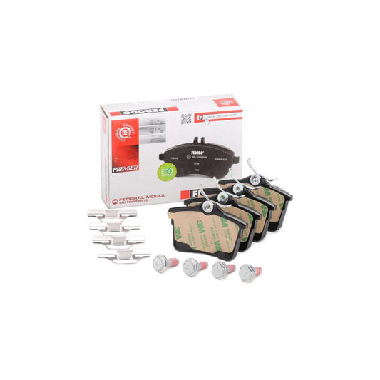 Ferodo Premier Eco Friction Fdb4250 Brake Pad Set Not Prepared For Wear Indicator With Accessories