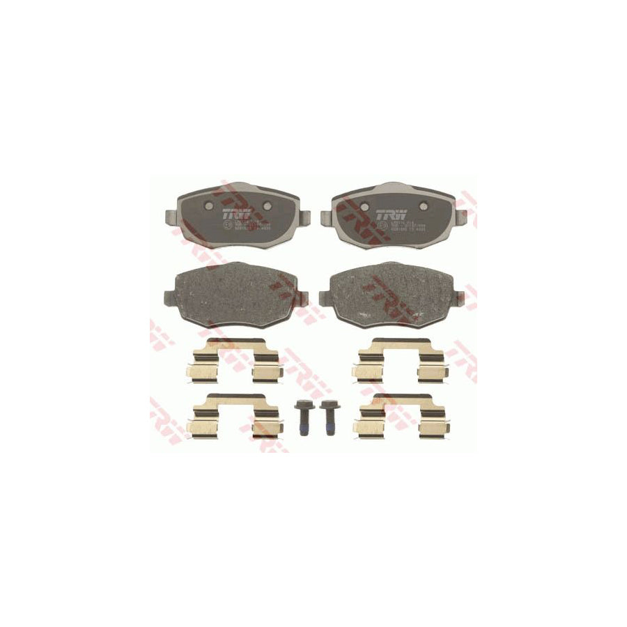 TRW Cotec Gdb1593 Brake Pad Set Not Prepared For Wear Indicator With Brake Caliper Screws With Accessories