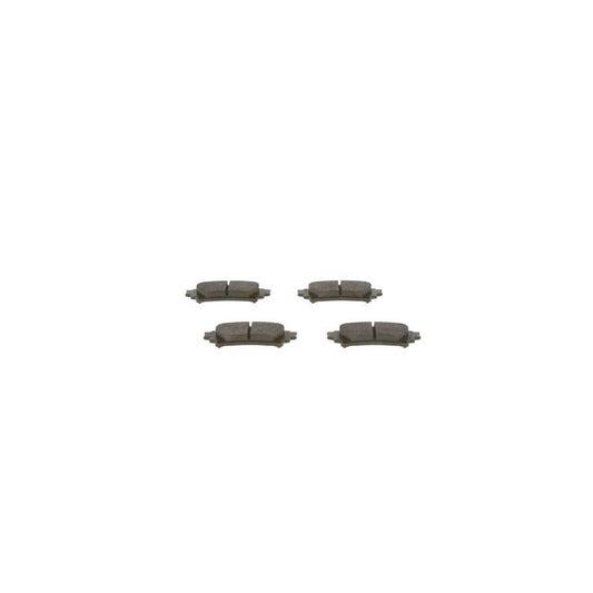 Bosch 0986495174 Brake Pad Set With Mounting Manual BP1573