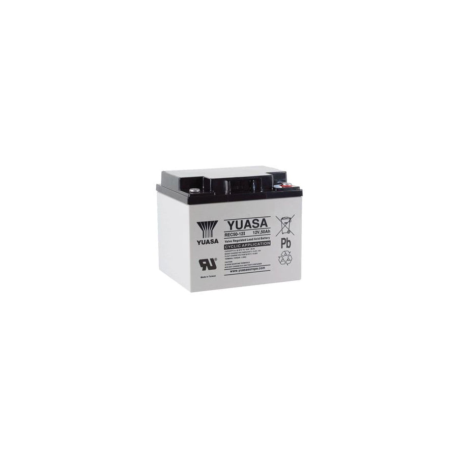 Yuasa REC50-12 12V 50Ah Cyclic AGM VRLA Deep Cycle Battery