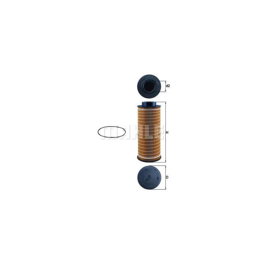 MAHLE ORIGINAL LA 1176 Pollen filter Particulate Filter