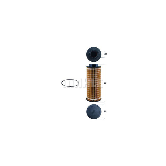 MAHLE ORIGINAL LA 1176 Pollen filter Particulate Filter