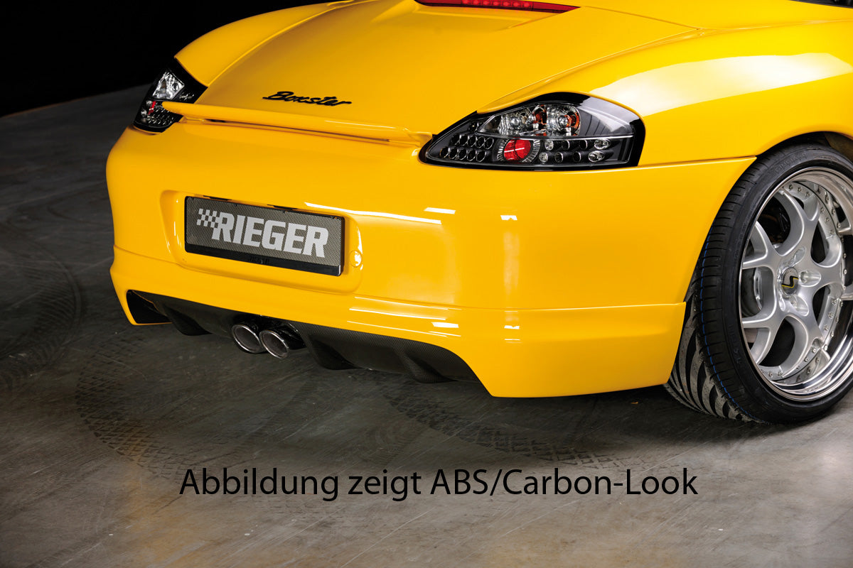 Rieger 00057006 Porsche 988 Boxter Rear Diffuser for Twin Tailpipe Centre