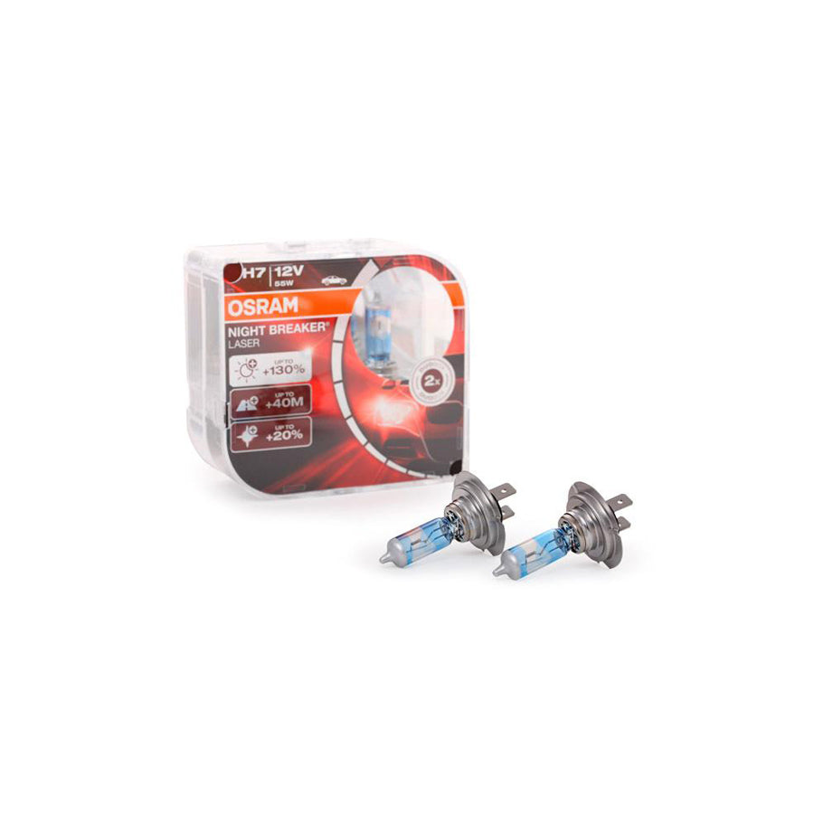 OSRAM NIGHT BREAKER??LASER 64210NBL-HCB Bulb, spotlight H7 12V 55W PX26d 3950K Halogen