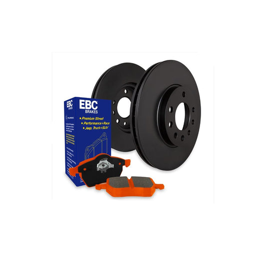 EBC Nissan Orangestuff Race Rear Brake Discs & Pads (Inc. R32 Skyline, R33 Skyline, Z32 300ZX & GZ32 300ZX)