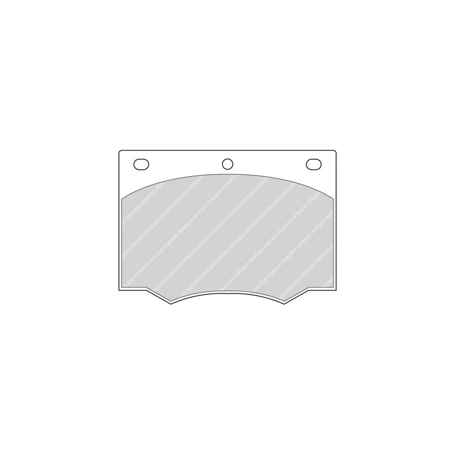 Ferodo Premier Fdb168 Brake Pad Set Not Prepared For Wear Indicator