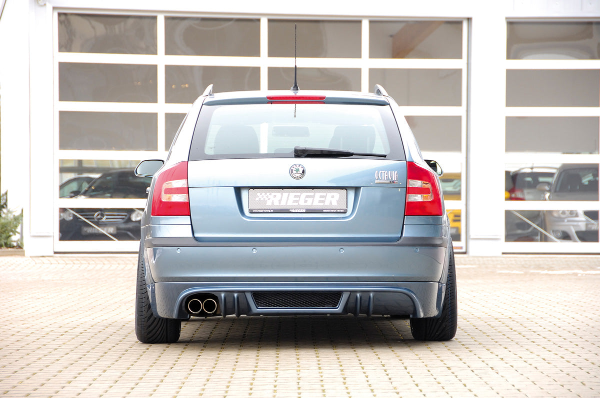 Rieger 00079008 Skoda 1Z Octavia Rear Diffuser