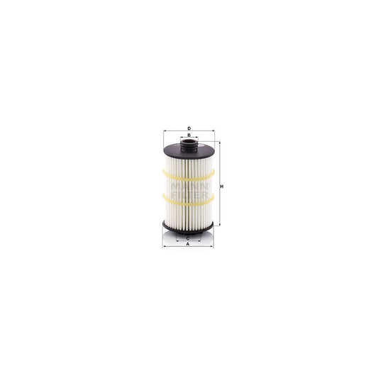 MANN-FILTER HU 7024 z Oil Filter with seal, Filter Insert