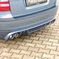 Rieger 00079008 Skoda 1Z Octavia Rear Diffuser for Tailpipe Left