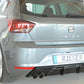Rieger 00088168 SEAT KJ Rear Diffuser for Sport Tailpipe Left (Ibiza FR & Ibiza) - Glossy Black