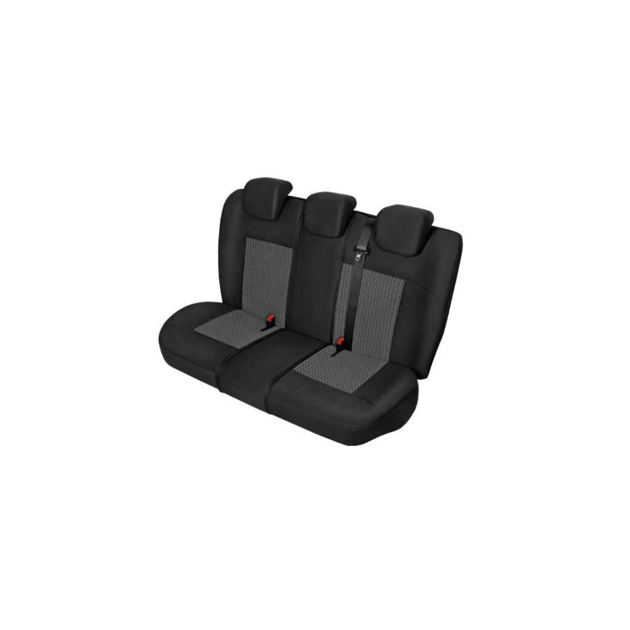 KEGEL 5-1246-238-4023 Car seat cover Black/Grey, Textile, Rear