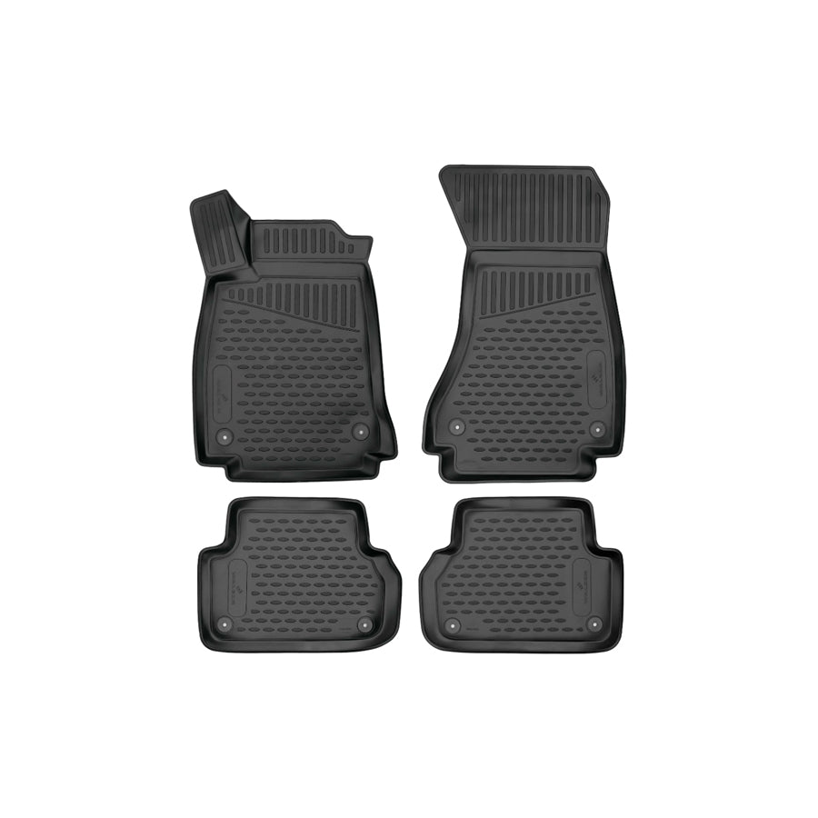 WALSER XTR 75001 Floor mat set Front and Rear