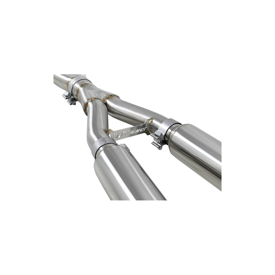 aFe Infiniti Q50 Takeda 304 Stainless Steel Cat-Back Exhaust System