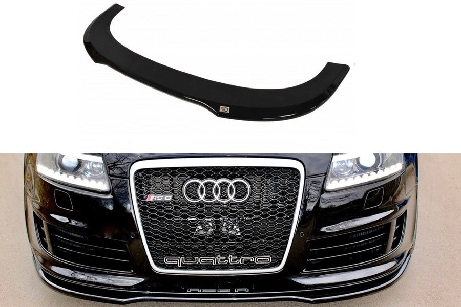 Maxton Design AU-RS6-C6-FD1T Front Splitter Audi RS6 C6 | Duco Car Parts UK Car Parts