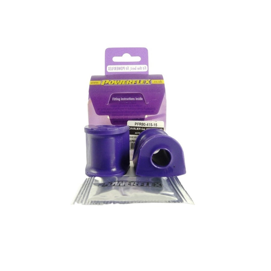 Powerflex PFR80-415-15 Vauxhall - Opel Rear Anti Roll Bar Bush (Inner) 15mm (Inc. Cavalier, Calibra, Astra) | Duco Car Parts UK Car Parts