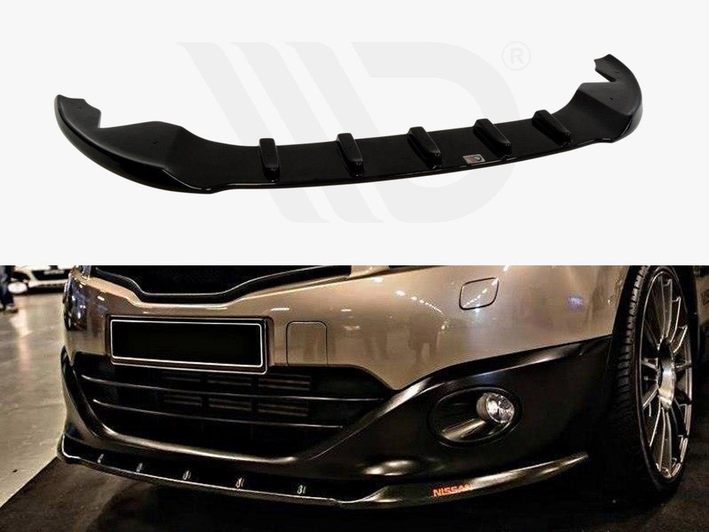 Maxton Design NI-QA-1F-FD1T Front Splitter Nissan Qashqai (facelift) | Duco Car Parts UK Car Parts
