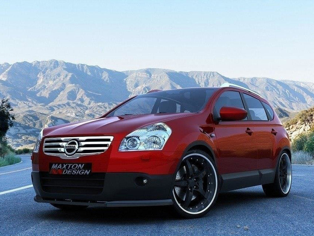 Maxton Design NI-QA-1-FD1T Front Splitter Nissan Qashqai (preface) | Duco Car Parts UK Car Parts