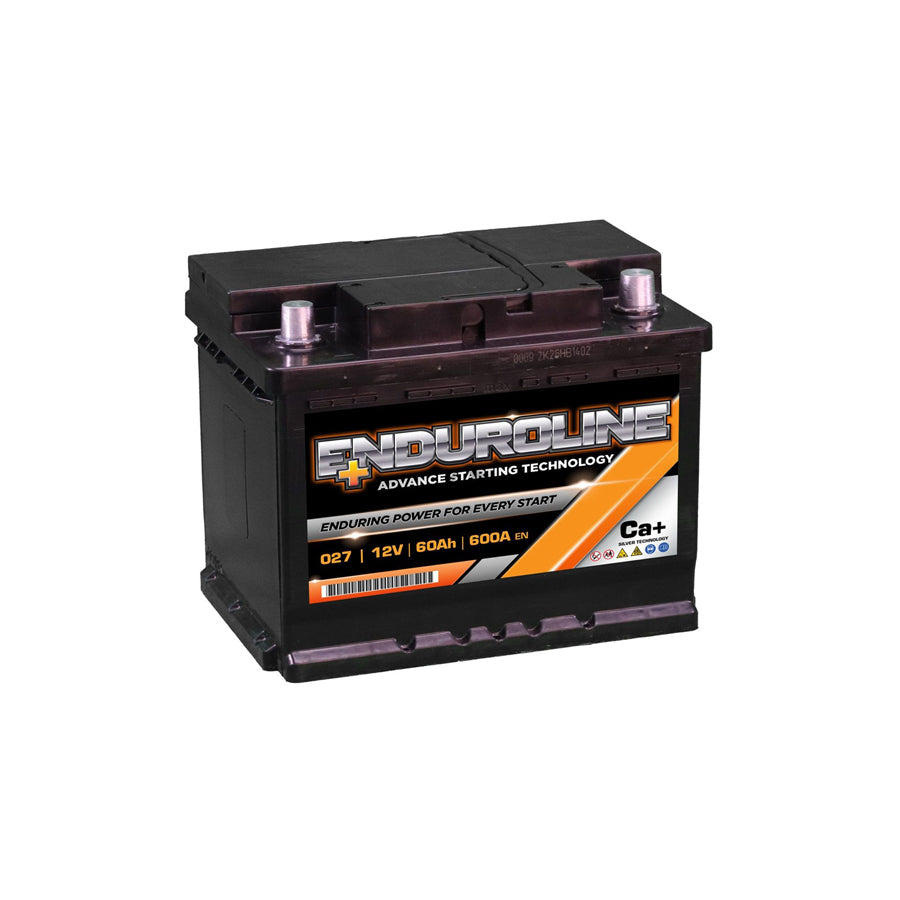 Enduroline 027 Car Battery 60Ah