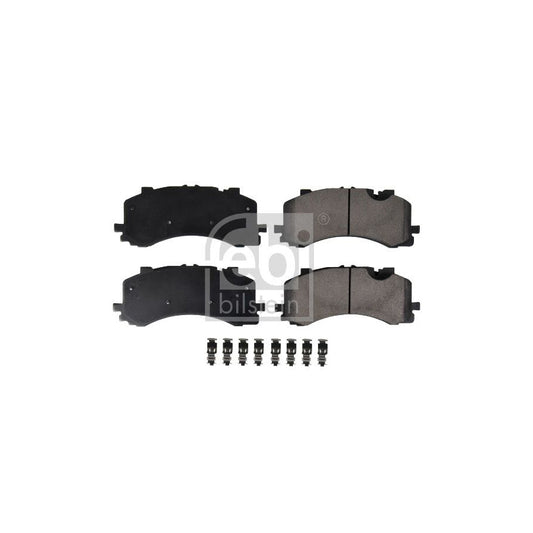Febi Bilstein 177325 Brake Pad Set Front Axle Prepared For Wear Indicator With Staples