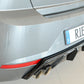 Rieger 00088168 SEAT KJ Rear Diffuser for Sport Tailpipe Left (Ibiza FR & Ibiza) - Glossy Black
