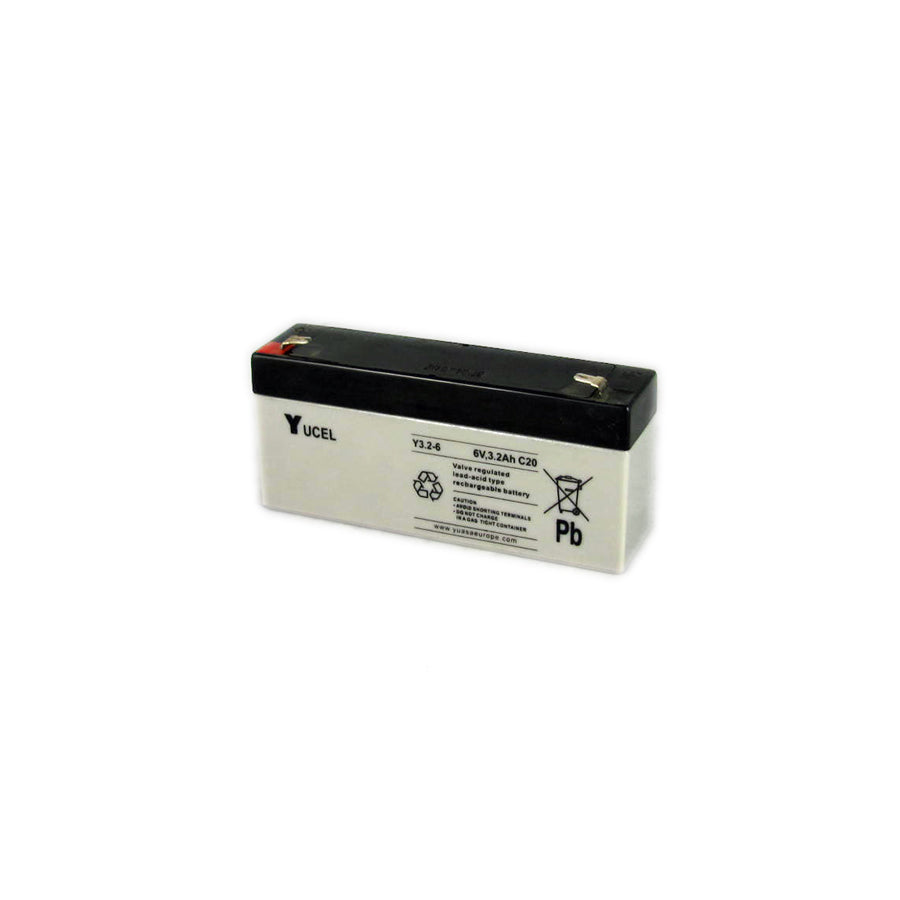 Yuasa 3.2-6 Battery (3.2V 6Ah) | Duco Car Parts UK Car Parts