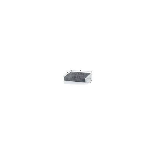 MANN-FILTER WK 76/2 Fuel filter In-Line Filter