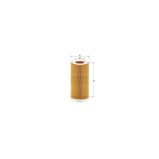 MANN-FILTER HU 7012 z Oil Filter with seal, Filter Insert