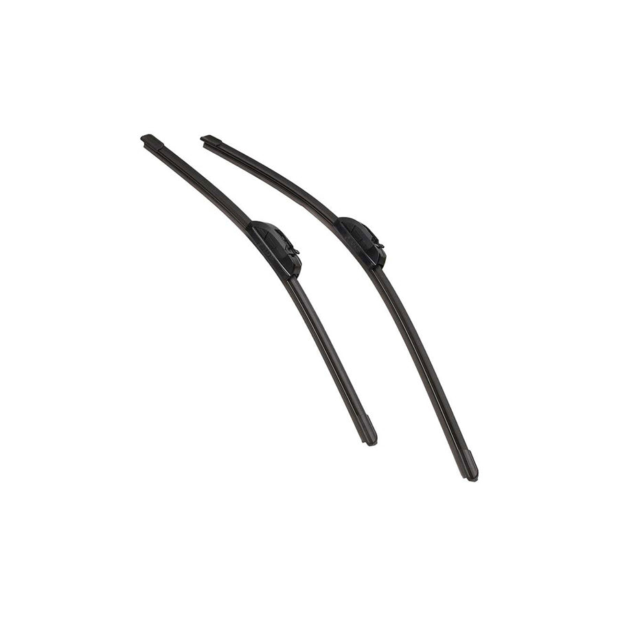 Bosch Retrofit Flat Wiper Blade Set Ar608S With Spray Nozzle Front